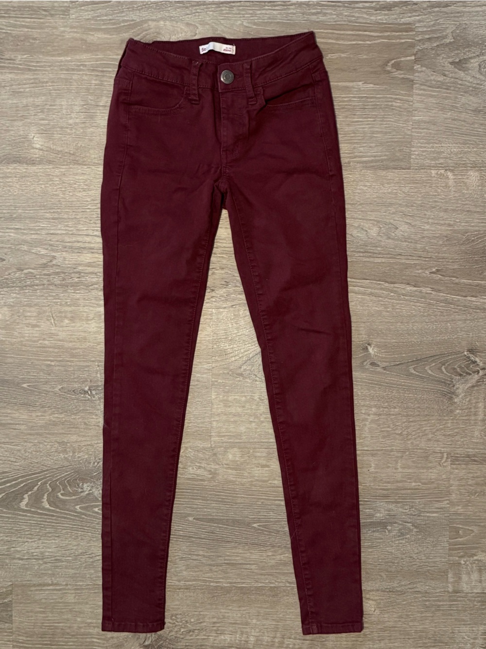 SO Red Jeans Leggings Pants